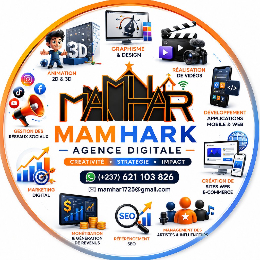 MamharK - Agence digitale